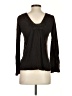 Joe's Jeans 100% Rayon Black Long Sleeve Top Size S - photo 2
