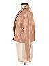 Catherine Malandrino 100% Polyurethane Tan Blazer Size M - photo 5
