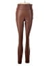 Paige 100% Polyurethane Brown Active Pants Size S - photo 1