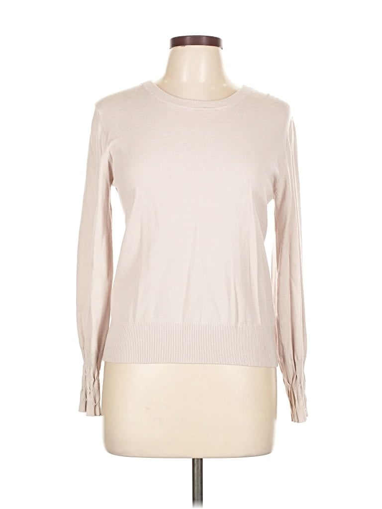 Pre-owned Premise Pullover Sweater In White