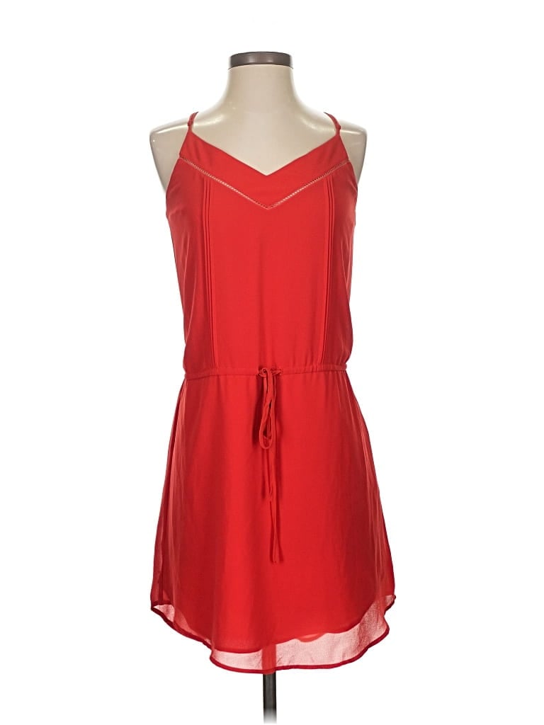 Pre-owned Naked Zebra Casual Dress In Red