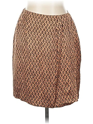 Due Per Due Silk Skirt (view 1)
