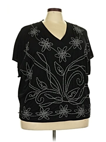 Carole Little Short Sleeve Top (view 1)