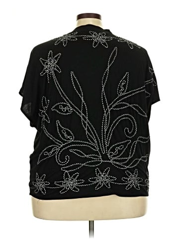 Carole Little Short Sleeve Top (view 2)