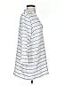 J.Crew Stripes Silver 3/4 Sleeve Blouse Size S - photo 4