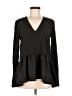 Assorted Brands 100% Silk Black Blouse Size 2 - photo 1