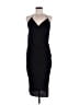 ASOS 100% Polyester Solid Black Cocktail Dress Size 8 - photo 1
