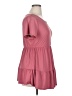 Gilli Solid Pink Short Sleeve Top Size XL - photo 4