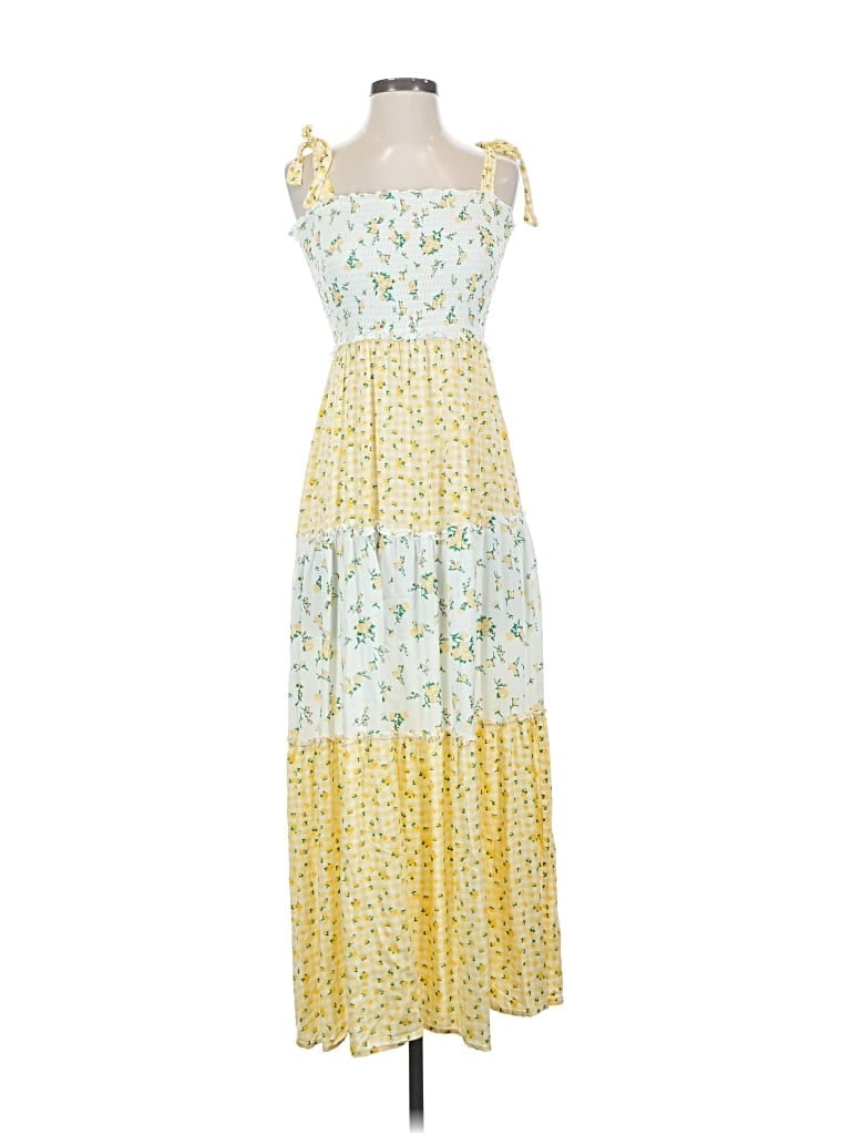 Pre-owned Bebop Casual Dress In Yellow