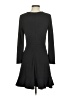 Ann Taylor Solid Black Casual Dress Size 4 (petite) - photo 2