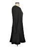 Ann Taylor Solid Black Casual Dress Size 4 (petite) - photo 4