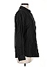 Unbranded Solid Black Long Sleeve Button-Down Shirt Size M - photo 4