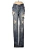 Revolt Hearts Blue Jeans Size 9 - photo 1