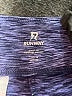 Runway Chevron-herringbone Blue Active Pants Size 12 - 14 - photo 3