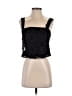 Lulus 100% Polyester Black Sleeveless Blouse Size S - photo 1