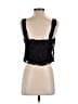 Lulus 100% Polyester Black Sleeveless Blouse Size S - photo 2