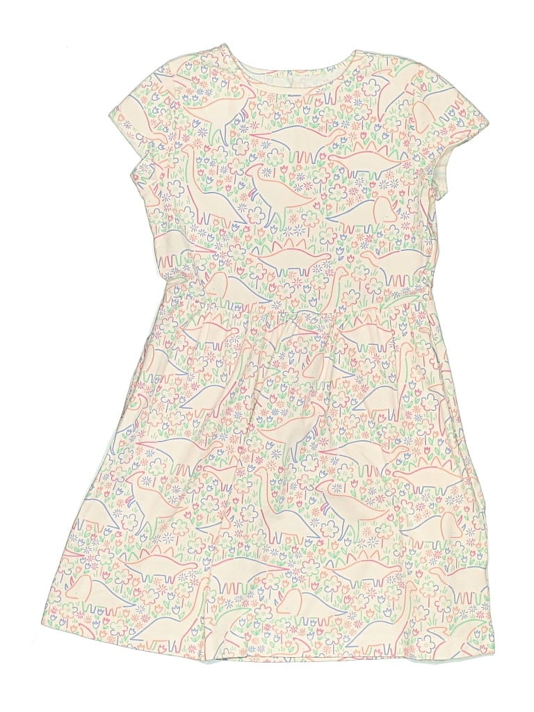 Pre-owned Rumi + Ryder Kids' Dress In White