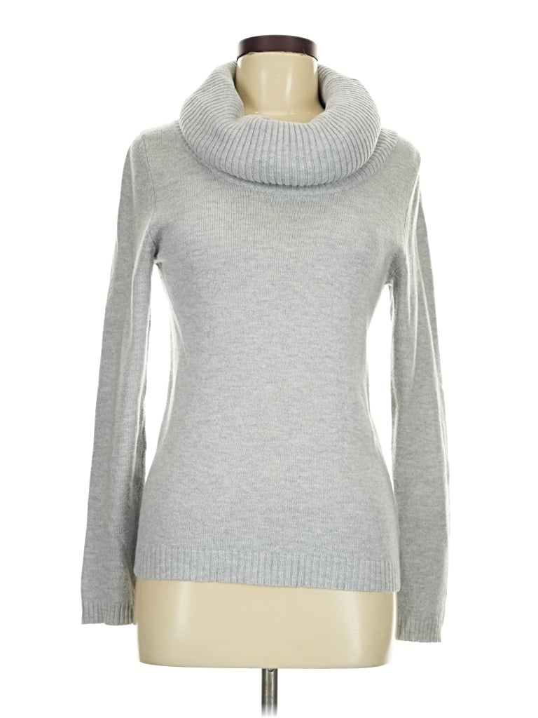 Pre-owned Gap Turtleneck Sweater In Silver