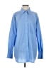 Foxcroft Blue Long Sleeve Blouse Size 16W - photo 1