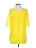 Gianni Bini 100% Polyester Yellow 3/4 Sleeve Blouse Size XS - photo 2