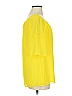 Gianni Bini 100% Polyester Yellow 3/4 Sleeve Blouse Size XS - photo 4