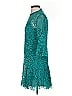 Zara Teal Cocktail Dress Size S - photo 5
