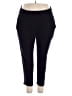 Torrid Solid Black Active Pants Size 3X Plus (3) - photo 1