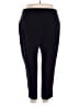 Torrid Solid Black Active Pants Size 3X Plus (3) - photo 2