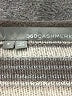 360 Cashmere 100% Cashmere Stripes Gray Cashmere Pullover Sweater Size S - photo 6