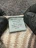 360 Cashmere 100% Cashmere Stripes Gray Cashmere Pullover Sweater Size S - photo 7
