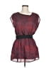 XXI 100% Polyester Animal Print Red Casual Dress Size M - photo 1