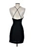 Zara Solid Black Cocktail Dress Size XS - photo 2