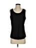 Harlowe & Graham 100% Polyester Black Sleeveless Top Size S - photo 1