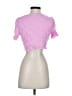 Zara Pink Short Sleeve Blouse Size S - photo 2