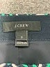 J.Crew 100% Polyester Print Teal Formal Skirt Size 2 - photo 4