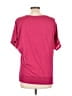 Maurices 100% Polyester Pink Short Sleeve Blouse Size L - photo 2