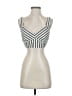 BCBGMAXAZRIA Silver Sleeveless Top Size 2 - photo 1