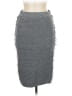 Hera Collection Chevron-herringbone Gray Casual Skirt Size M - photo 1