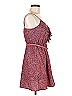 Sequin Hearts Print Red Casual Dress Size M - photo 4