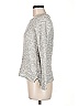 Club Monaco Metallic Silver Pullover Sweater Size M - photo 5