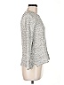 Club Monaco Metallic Silver Pullover Sweater Size M - photo 4