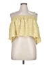 Shein Curve Yellow Sleeveless Blouse Size 16 Plus (2) - photo 1