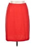 St. John Solid Red Casual Skirt Size 14 - photo 1