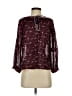 Ulla Johnson Burgundy Long Sleeve Blouse Size 0 - photo 1