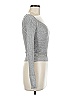 Shein Metallic Silver Pullover Sweater Size 6 - photo 4