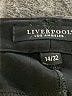 Liverpool Los Angeles Solid Black Active Pants Size 14 - photo 4