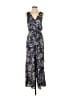 Miami 100% Polyester Floral Purple Jumpsuit Size S - photo 1