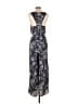 Miami 100% Polyester Floral Purple Jumpsuit Size S - photo 2