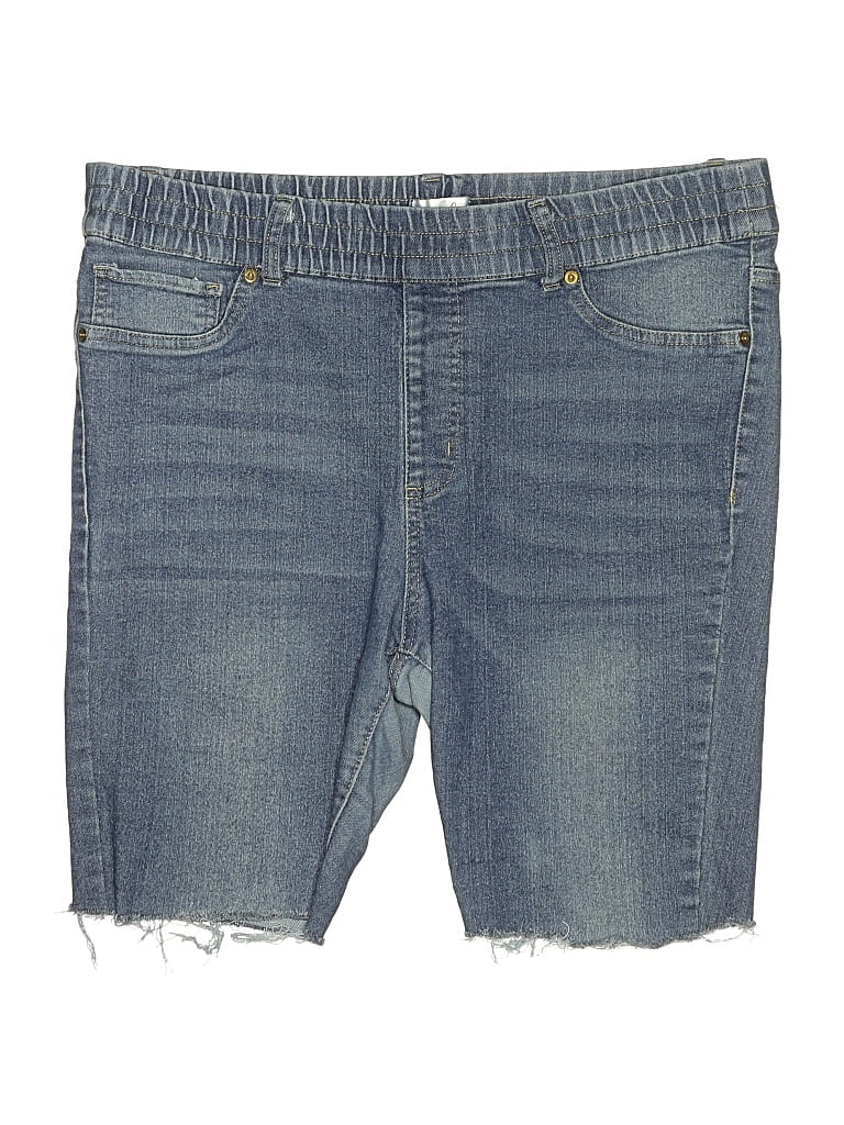 Pre-owned Just Be ... Denim Shorts In Blue