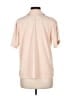 Sandshaped Solid Tan Pink Short Sleeve Button-Down Shirt Size M - photo 2